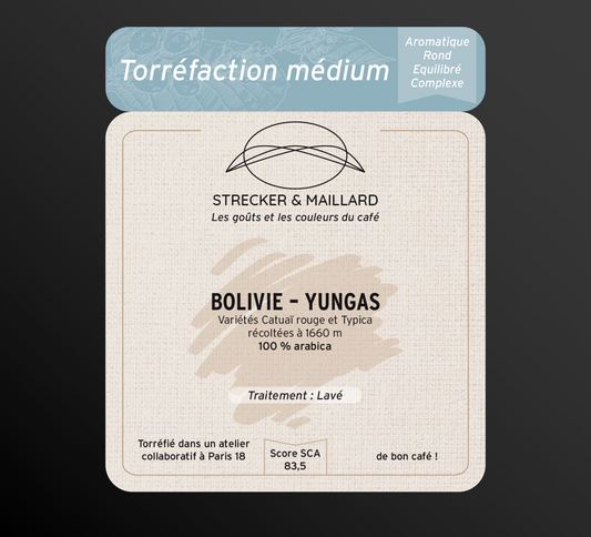 BOLIVIE - YUNGAS - Torréfaction Medium