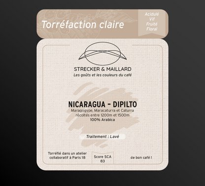NICARAGUA - DIPILTO - Torréfaction claire