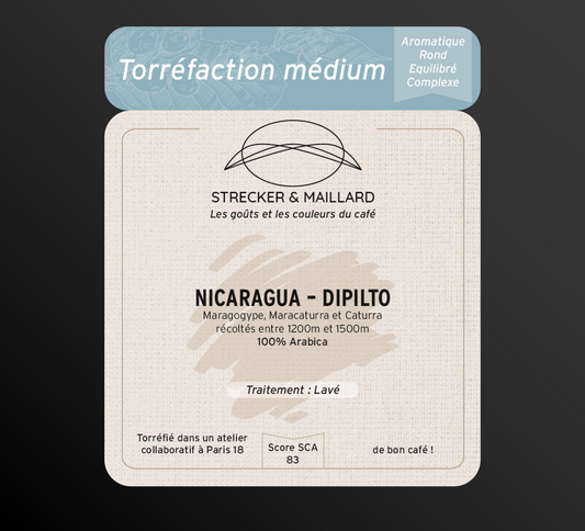 NICARAGUA - DIPILTO - Torréfaction Medium
