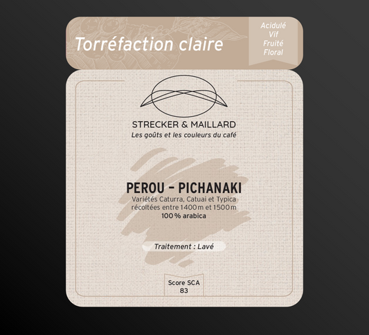 PEROU – PICHANAKI - Torréfaction Claire