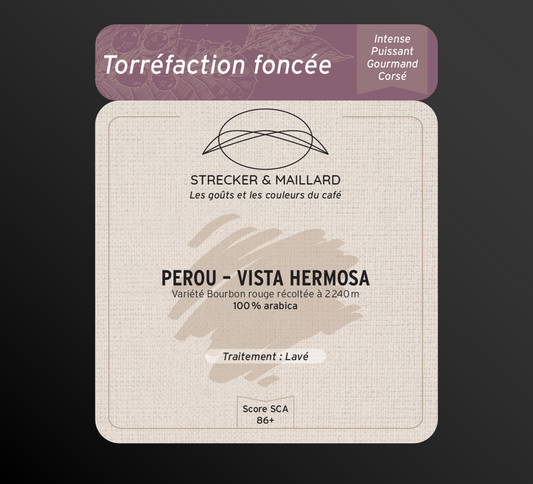 PEROU – VISTA HERMOSA - Torréfaction Foncée