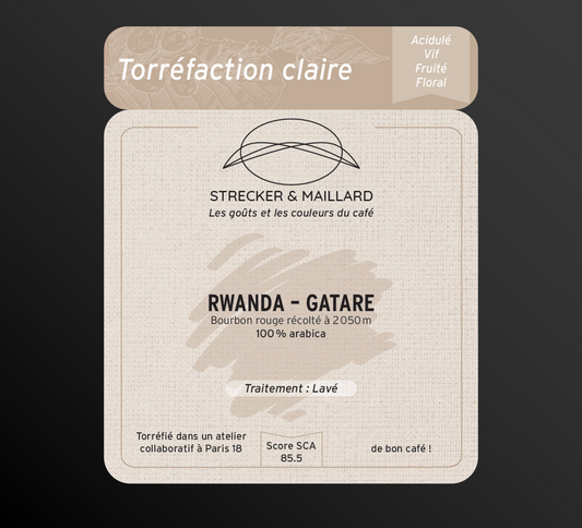 RWANDA – GATARE  - Torréfaction Claire