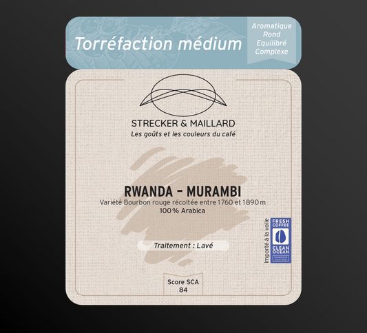 RWANDA - MURAMBI - Torréfaction Medium